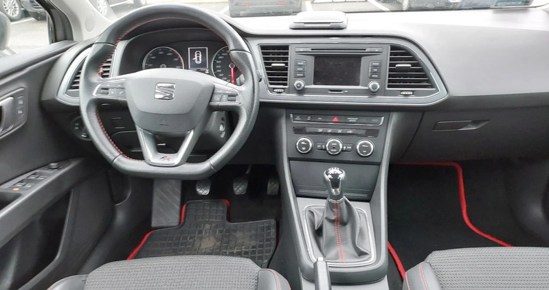 Seat Leon cena 34900 przebieg: 328700, rok produkcji 2015 z Warszawa małe 154